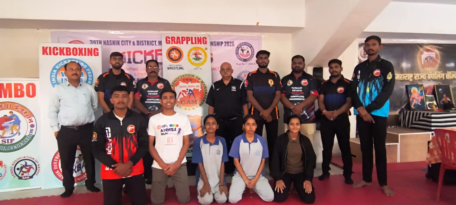 क्रीडा क्षेत्रातील ग्रॅपलिंग(मल्ल कुस्ती)स्पर्धे मध्ये दैदिप्यमान आणि अभिमानास्पद यश